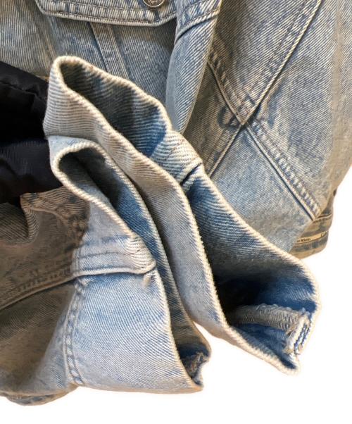 Calvin Klein Jeans（カルバンクラインジーンズ）Calvin Klein Jeans (カルバンクラインジーンズ) デニムジャケット ブルー サイズ:XSの古着・服飾アイテム