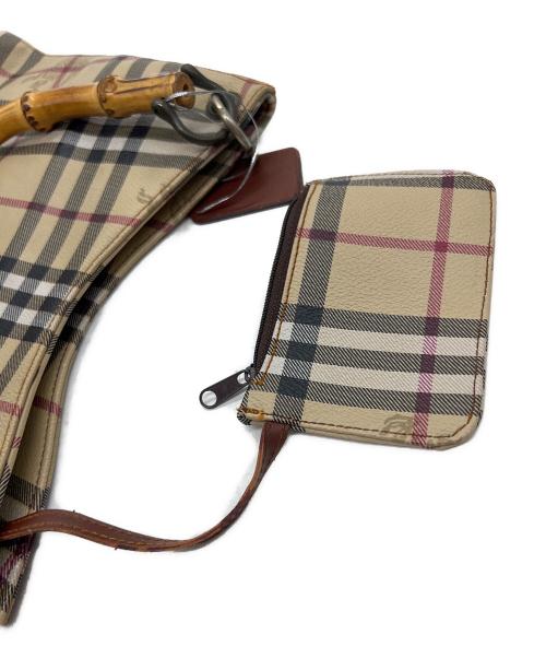 Burberry's（バーバリーズ）Burberry's (バーバリーズ) ハンドバッグ ベージュの古着・服飾アイテム