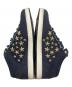 中古・古着 JIMMY CHOO (ジミーチュウ) スニーカー ネイビー×ゴールド サイズ:37：12000円