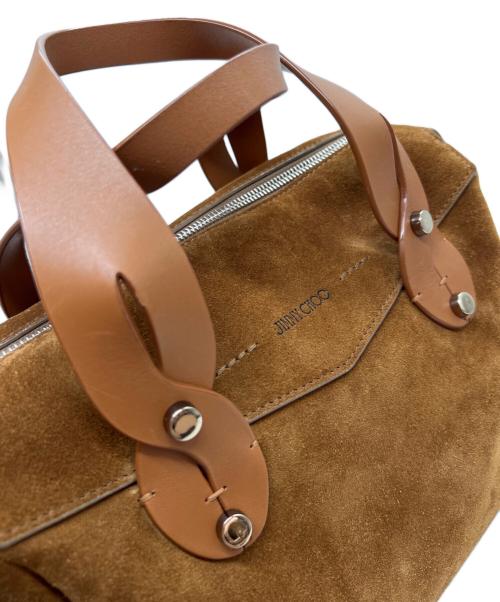 JIMMY CHOO（ジミーチュウ）JIMMY CHOO (ジミーチュウ) スウェードバック ブラウンの古着・服飾アイテム