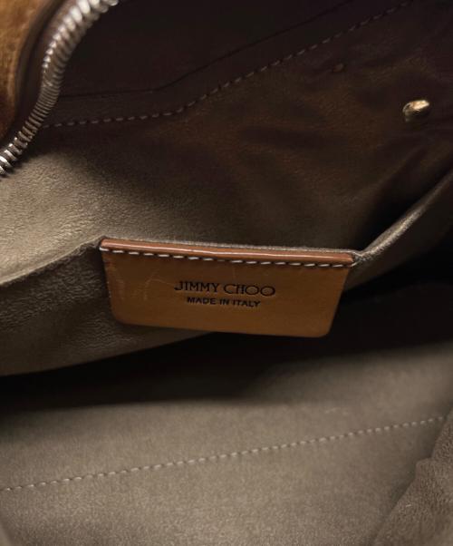 JIMMY CHOO（ジミーチュウ）JIMMY CHOO (ジミーチュウ) スウェードバック ブラウンの古着・服飾アイテム