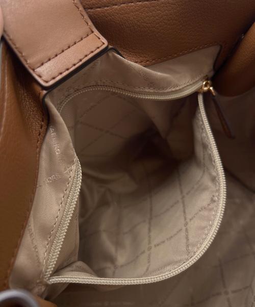 MICHAEL KORS（マイケルコース）MICHAEL KORS (マイケルコース) 2WAYショルダーバッグ/サッチェル ブラウンの古着・服飾アイテム