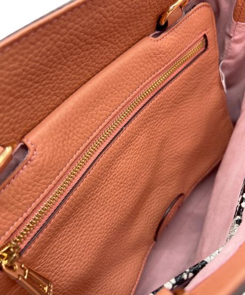 COCOCELUX GOLD（ココセリュックスゴールド）COCOCELUX GOLD (ココセリュックスゴールド) トートバッグ ベージュの古着・服飾アイテム