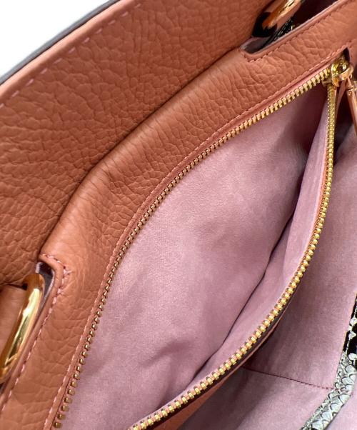 COCOCELUX GOLD（ココセリュックスゴールド）COCOCELUX GOLD (ココセリュックスゴールド) トートバッグ ベージュの古着・服飾アイテム
