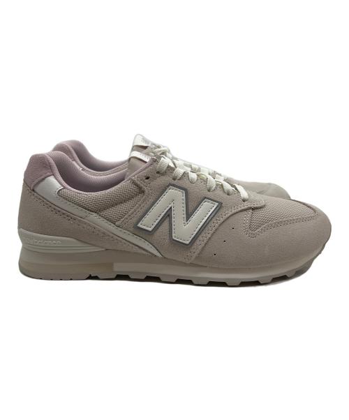 NEW BALANCE（ニューバランス）NEW BALANCE (ニューバランス) ローカットスニーカー ピンクベージュ サイズ:24 未使用品の古着・服飾アイテム