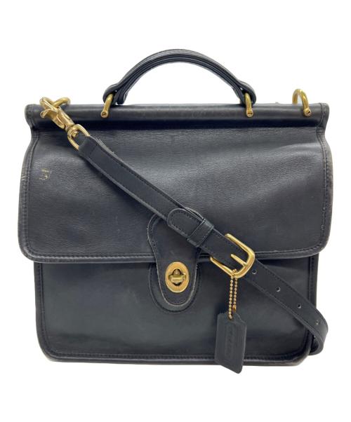 COACH（コーチ）COACH (コーチ) 2WAYショルダーバッグ ブラックの古着・服飾アイテム