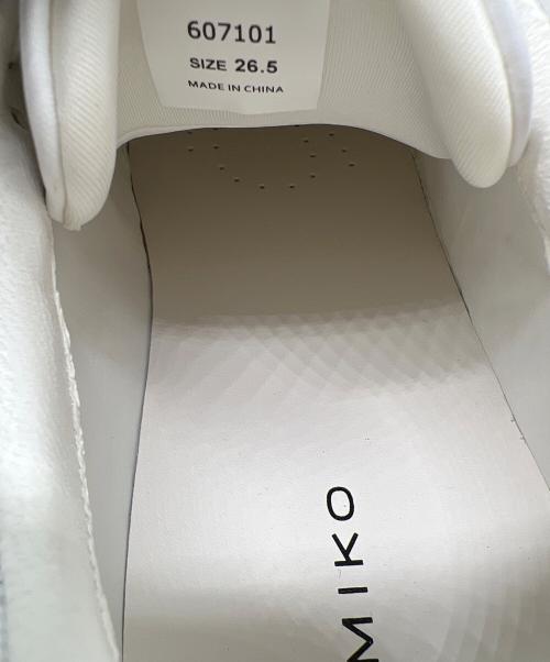 卑弥呼（ヒミコ）卑弥呼 (ヒミコ) コートソールスニーカー ホワイト サイズ:26.5cmの古着・服飾アイテム