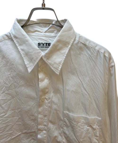 s'yte（サイト）s'yte (サイト) 長袖シャツ ホワイト サイズ:Lの古着・服飾アイテム