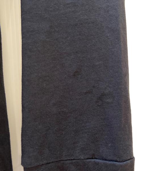 BALMAIN（バルマン）BALMAIN (バルマン) パーカー ブラック×ブルー サイズ:Lの古着・服飾アイテム