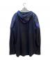 BALMAIN (バルマン) パーカー ブラック×ブルー サイズ:L：12000円