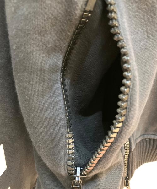 MONCLER（モンクレール）MONCLER (モンクレール) OFFWHITE (オフホワイト) パーカー ブラック サイズ:Sの古着・服飾アイテム