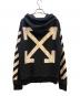 MONCLER (モンクレール) OFFWHITE (オフホワイト) パーカー ブラック サイズ:S：35000円