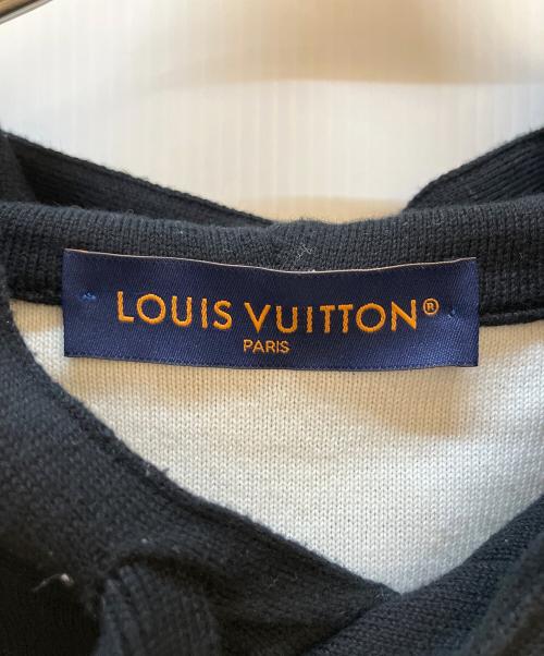 LOUIS VUITTON（ルイ ヴィトン）LOUIS VUITTON (ルイ ヴィトン) モノグラム グラディエントコットンフーディ パーカー ブラック サイズ:XLの古着・服飾アイテム