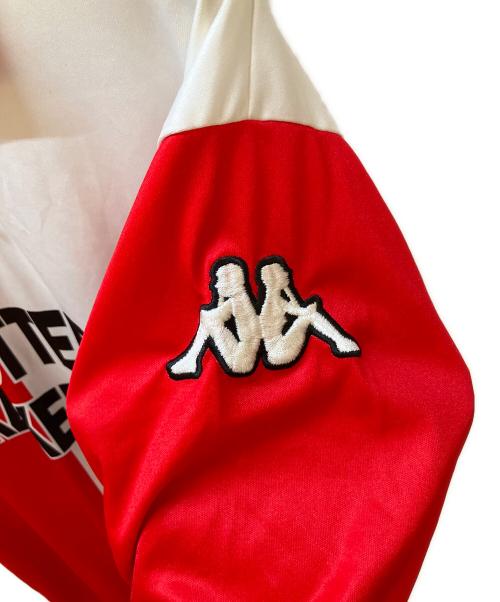 KAPPA（カッパ）KAPPA (カッパ) サッカーユニフォーム ホワイト×レッド サイズ:Lの古着・服飾アイテム