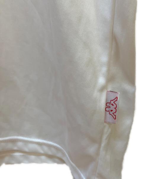 KAPPA（カッパ）KAPPA (カッパ) サッカーユニフォーム ホワイト×レッド サイズ:Lの古着・服飾アイテム