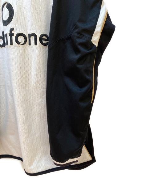 UMBRO（アンブロ）UMBRO (アンブロ) サッカーユニフォーム ホワイト×ブラック サイズ:XLの古着・服飾アイテム
