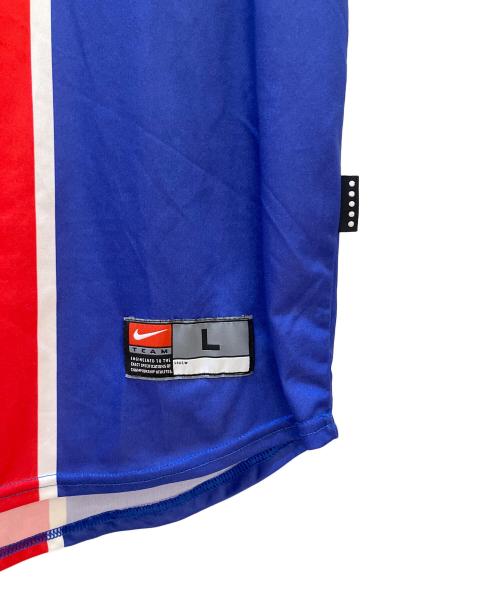 NIKE（ナイキ）NIKE (ナイキ) サッカーユニフォーム ブルー サイズ:Lの古着・服飾アイテム