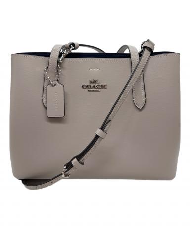 中古・古着通販】COACH (コーチ) ハンドバッグ アイボリー｜ブランド