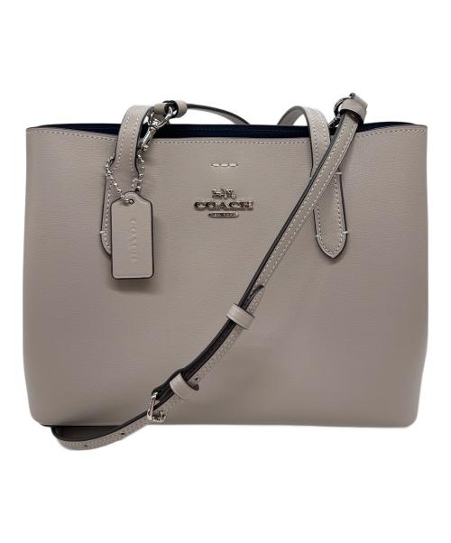COACH（コーチ）COACH (コーチ) ハンドバッグ アイボリーの古着・服飾アイテム