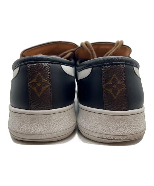 LOUIS VUITTON（ルイ ヴィトン）LOUIS VUITTON (ルイ ヴィトン) ローカットスニーカー ブラック×ホワイト サイズ:38の古着・服飾アイテム