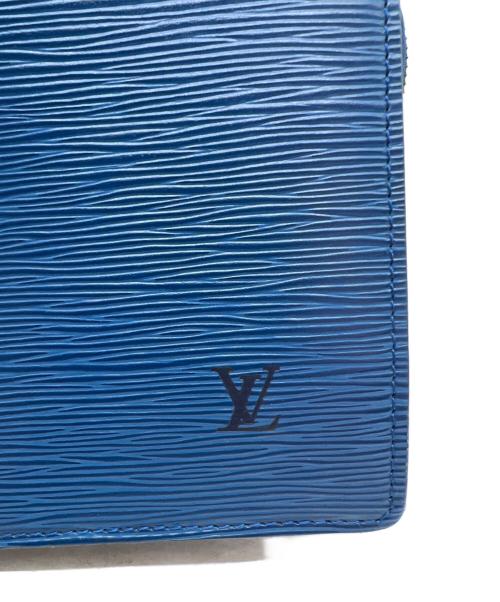 LOUIS VUITTON（ルイ ヴィトン）LOUIS VUITTON (ルイ ヴィトン) ハンドバッグ ブルーの古着・服飾アイテム