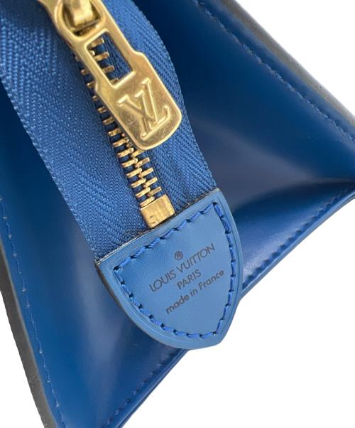 LOUIS VUITTON（ルイ ヴィトン）LOUIS VUITTON (ルイ ヴィトン) ハンドバッグ ブルーの古着・服飾アイテム