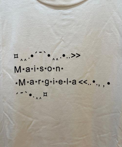 Maison Margiela（メゾンマルジェラ）Maison Margiela (メゾンマルジェラ) 半袖カットソー ホワイト サイズ:Sの古着・服飾アイテム