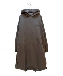 Maison Margiela（メゾンマルジェラ）の古着「長袖ワンピース」｜チャコールグレー