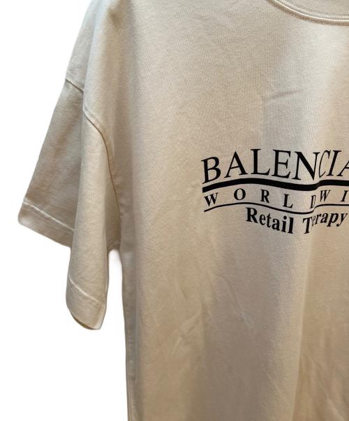 BALENCIAGA（バレンシアガ）BALENCIAGA (バレンシアガ) 半袖カットソー ベージュ サイズ:XSの古着・服飾アイテム