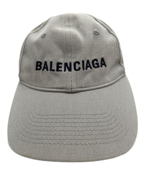 BALENCIAGA（バレンシアガ）BALENCIAGA (バレンシアガ) キャップ ベージュの古着・服飾アイテム