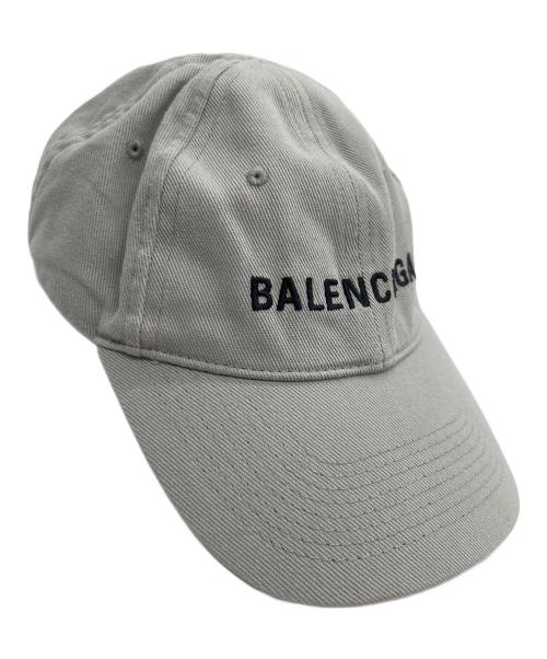 BALENCIAGA（バレンシアガ）BALENCIAGA (バレンシアガ) キャップ ベージュの古着・服飾アイテム