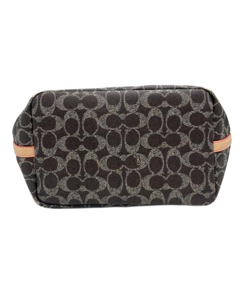 COACH（コーチ）COACH (コーチ) ハンドバッグ ブラウン×ベージュの古着・服飾アイテム