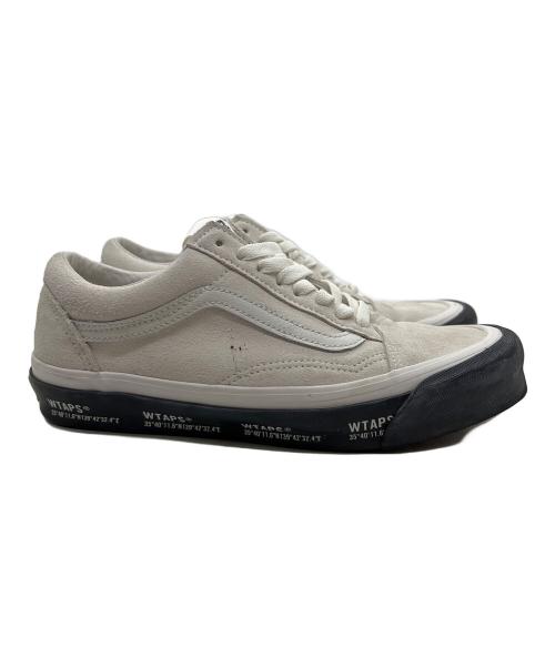VANS（ヴァンズ）VANS (ヴァンズ) WTVUA (ダブルタップス) ローカットスニーカー アイボリー サイズ:25.5の古着・服飾アイテム
