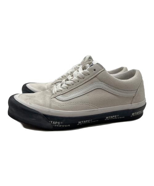 VANS（ヴァンズ）VANS (ヴァンズ) WTVUA (ダブルタップス) ローカットスニーカー アイボリー サイズ:25.5の古着・服飾アイテム
