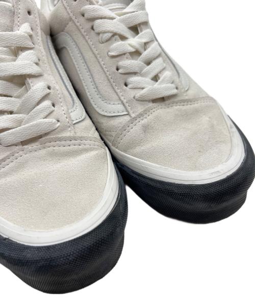 VANS（ヴァンズ）VANS (ヴァンズ) WTVUA (ダブルタップス) ローカットスニーカー アイボリー サイズ:25.5の古着・服飾アイテム