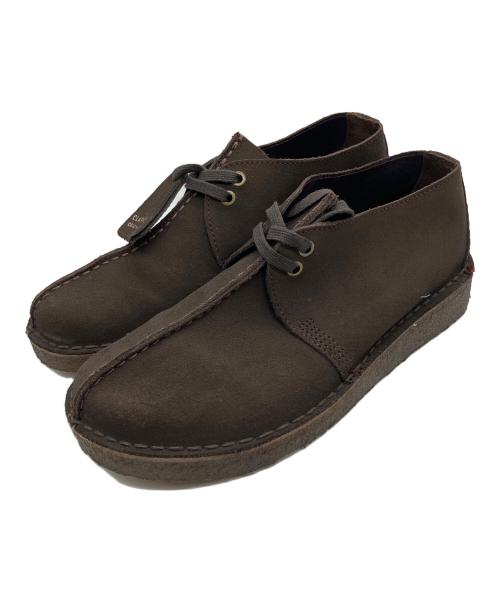CLARKS（クラークス）CLARKS (クラークス) デザートシューズ ダークブラウン サイズ:26cmの古着・服飾アイテム