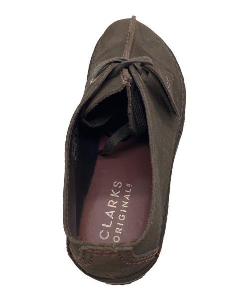 CLARKS（クラークス）CLARKS (クラークス) デザートシューズ ダークブラウン サイズ:26cmの古着・服飾アイテム