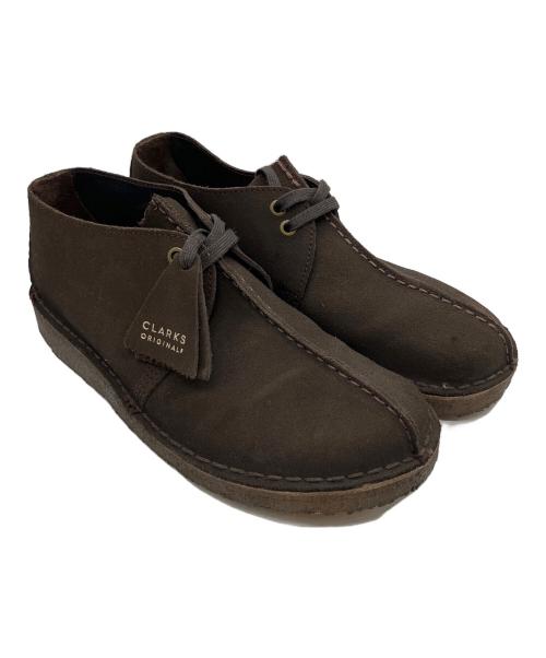 CLARKS（クラークス）CLARKS (クラークス) デザートシューズ ダークブラウン サイズ:26cmの古着・服飾アイテム