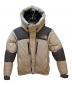 THE NORTH FACE（ザ ノース フェイス）の古着「ダウンジャケット」｜ライトグレー×グレー
