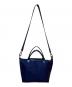 LONGCHAMP (ロンシャン) 2WAYバッグ ネイビー：8000円