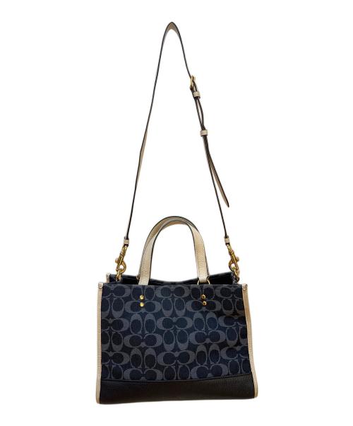 COACH（コーチ）COACH (コーチ) ショルダーバッグ インディゴの古着・服飾アイテム