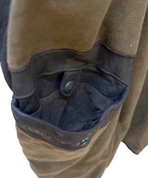 Stewart Leather Jacket.（スチュワートレザージャケット）Stewart Leather Jacket. (スチュワートレザージャケット) レザージャケット ブラウン サイズ:XLの古着・服飾アイテム