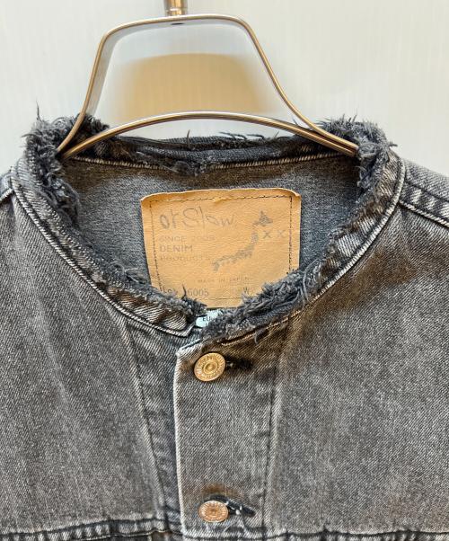 orSlow（オアスロウ）orSlow (オアスロウ) デニムジャケット ブラック サイズ:XLの古着・服飾アイテム