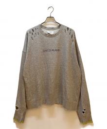 stein（シュタイン）の古着「OVERSIZED REBUILD SWEAT LS」｜ライトグレー