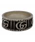 GUCCI (グッチ) ダブルGワイドリング シルバー サイズ:21号：17000円