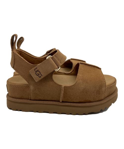 UGG（アグ）UGG (アグ) スエードサンダル ブラウン サイズ:23.5の古着・服飾アイテム