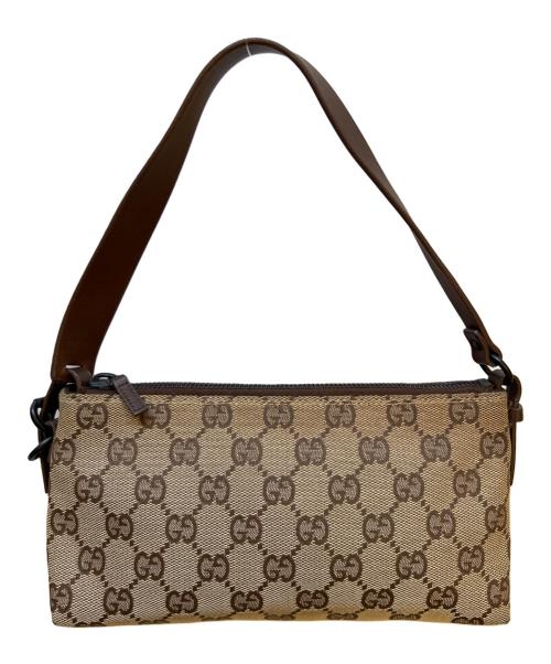 GUCCI（グッチ）GUCCI (グッチ) ハンドバッグ ベージュの古着・服飾アイテム