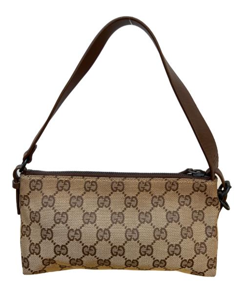 GUCCI（グッチ）GUCCI (グッチ) ハンドバッグ ベージュの古着・服飾アイテム
