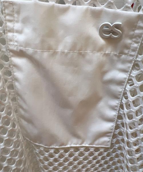 DOUBLE STANDARD CLOTHING（ダブルスタンダードクロージング）DOUBLE STANDARD CLOTHING (ダブルスタンダードクロージング) ESSENTIAL (エッセンシャル) 半袖カットソー ホワイト サイズ:SIZE FREE 未使用品の古着・服飾アイテム