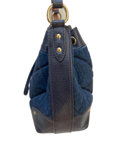 COACH（コーチ）COACH (コーチ) キルティングショルダーバッグ インディゴの古着・服飾アイテム